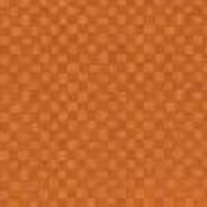 May include: A close-up of a textured, orange fabric with a small, square pattern. The fabric has a woven appearance, with a consistent color and texture across the surface. The pattern creates a subtle grid-like design.