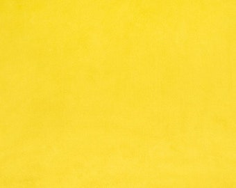 Cuddle® 3 in Canary Yellow Minky Plush Fabric From Shannon Fabrics