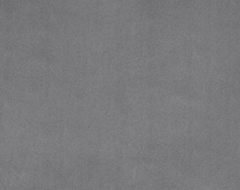 Graphite Gray Solid Cuddle® 3 Smooth Minky Plush From Shannon Fabrics- 3mm Pile
