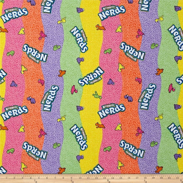 Nestle's Rainbow Nerds Fabric From Springs Creative