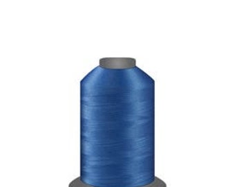Sky Blue Glide Trilobal Polyester Thread door Fil-Tec- 1.100yds 40 wt. - Voor naaien, quilten en borduurwerk