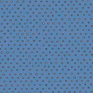 Wedgewood Blue Square Dots Blender from Pixie Dots Collection Quilting Treasure Fabric- 100% Quilt Shop Cotton