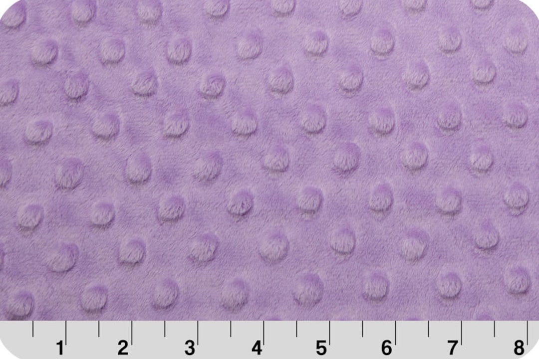 Lilac Dimple Minky From Shannon Fabrics - Etsy