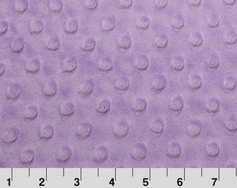 Lilac Dimple Minky From Shannon Fabrics