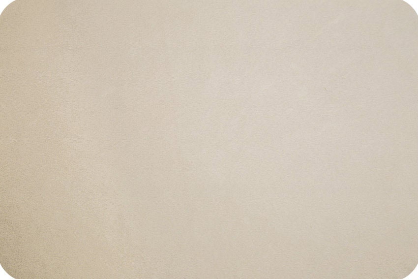 Ivory Solid Cuddle® 3 Smooth Minky Plush From Shannon Fabrics- 3mm