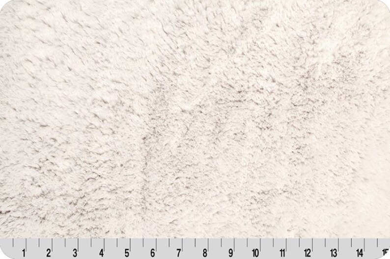 15mm Pile Luxe Cuddle\u00ae Frost Elderberry MINKY From Shannon Fabrics