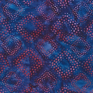 Batik Fabric- Purple Diamond Dots by Lunn Studios from Artisan Batiks Collection: Connect the Dots 19882-6