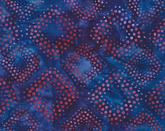 Batik Fabric- Purple Diamond Dots by Lunn Studios from Artisan Batiks Collection: Connect the Dots 19882-6