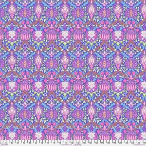 Granada - Viola di Kaffe x Morris & Co. per tessuto Free Spirit - 100% cotone Quilt Shop