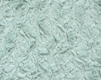 MINKY -Cloud Solid Bella from EZ Snuggle Luxury Furry Minky Fabric- 100% Polyester