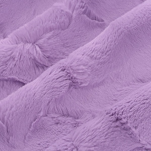 Bellflower Purple Luxe Cuddle® Hide from Shannon Fabric&#39;s Minky Collection- 10mm Pile