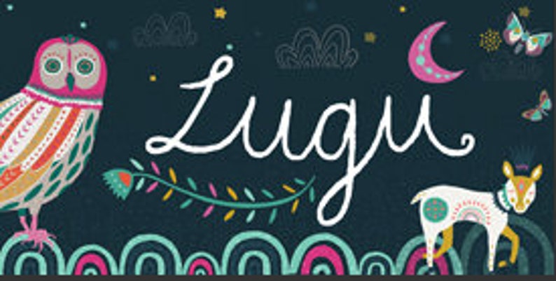 Sleep Tight Nightfall Deer from Lugu Collection by Jessica Swift Art Gallery