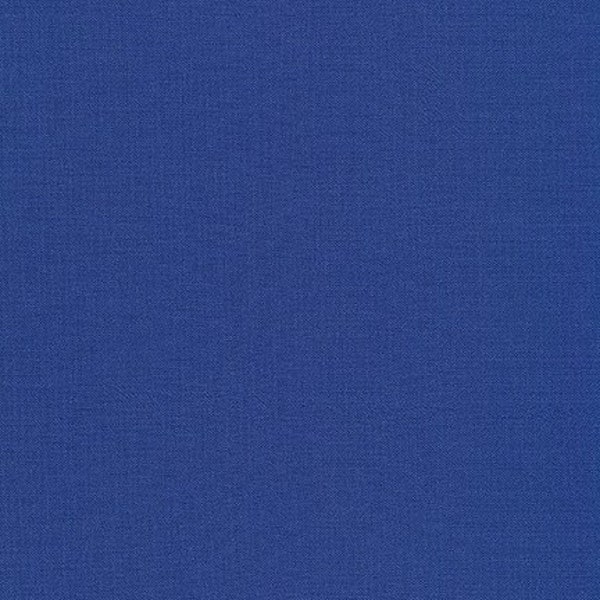 Deep Blue Solid KONA COTTON from Robert Kaufman Fabrics - K001-1541