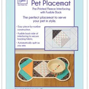 Batting, Printed Pet Placemat Quilt As You Go by June Tailor – Millard  Sewing Center