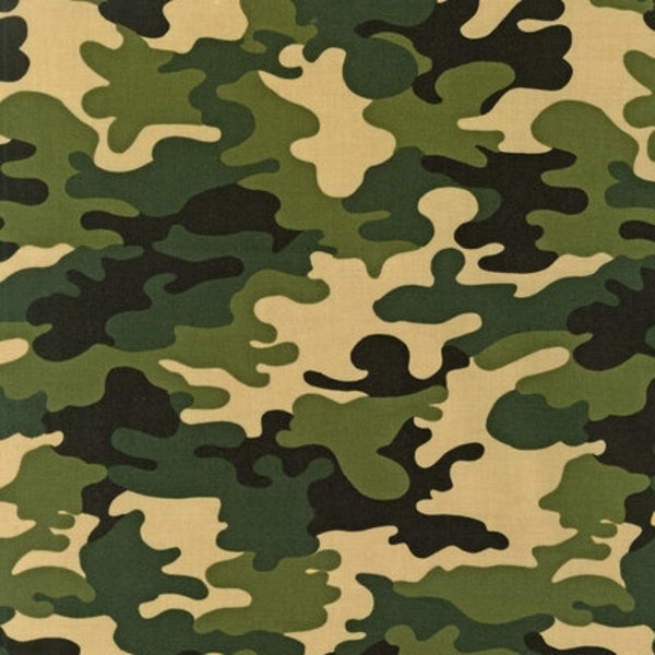 Jungle Camouflage from Robert Kaufman