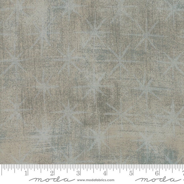 Grunge Seeing Stars Basic in Gris Gray from Moda Fabrics - 100% Quilt Shop Quality Cotton