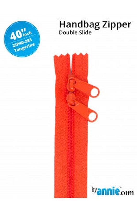 Handbag Zipper 24in Tangerine Handbag Zipper 24in Tangerine