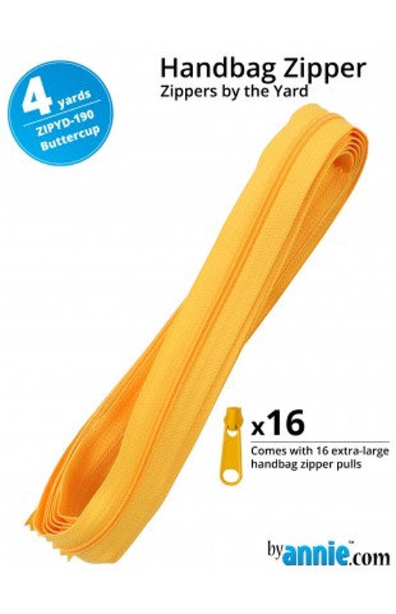 Handbag Zipper 40in Buttercup Handbag Zipper 40in Buttercup