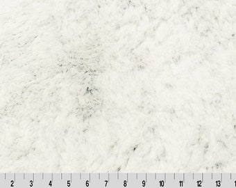 Luxe Cuddle® Frost Black MINKY From Shannon Fabrics- 15mm Pile