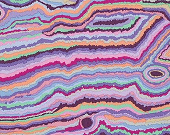 Kaffe Fassett Fabric- Jupiter in Purple From Kaffe Fassett Collective Classics Collection by Free Spirit Fabric