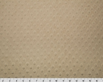 Latte Dimple Minky från Shannon Fabrics