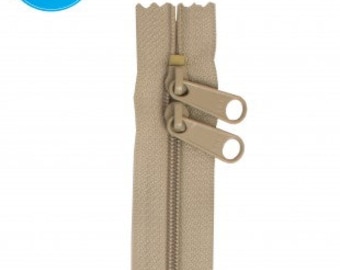 ZIPPERS - 30" Sage Double Slide Handbag Zipper from Patterns By Annie