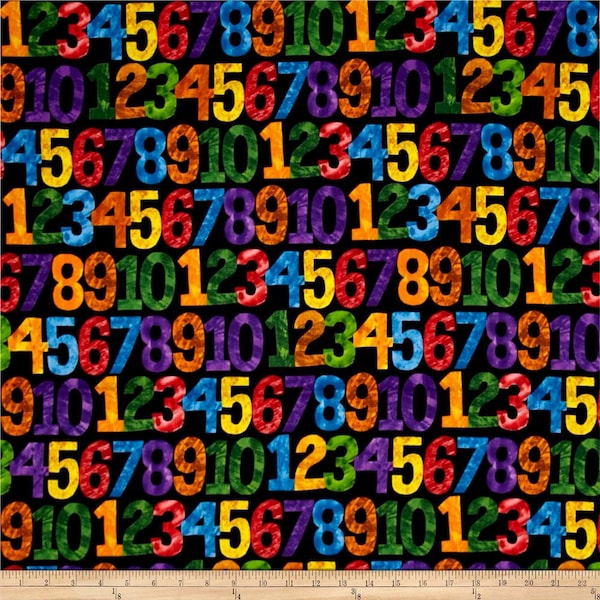 Fabric Numbers - Etsy