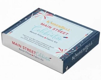 Kimberbell Main Street Celebration Bench Pillow Fabric Kit - Etsy