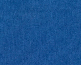 Regatta blau solide KONA Baumwolle von Robert Kaufman Fabrics - K001-346