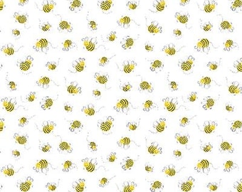 Susy Bees in het wit van Susybee Basics voor Clothworks
