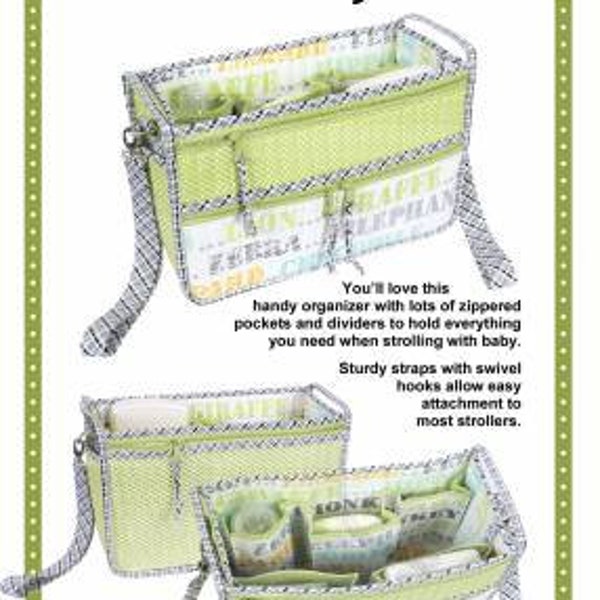 Precious Cargo Stroller Organizer Paper Pattern from ByAnnie's Pattern