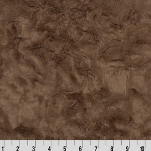 Luxe Cuddle® Marble in Cocoa - Minky from Shannon Fabrics- 10 mm pile