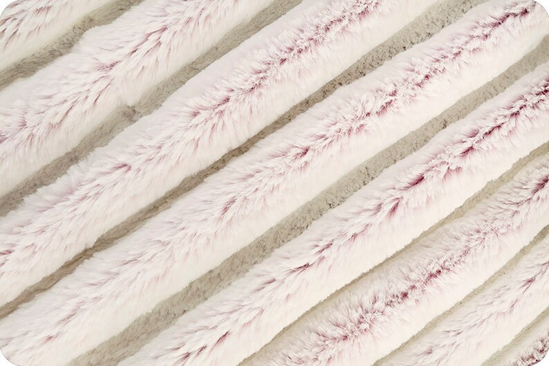 15mm Pile Luxe Cuddle\u00ae Frost Elderberry MINKY From Shannon Fabrics