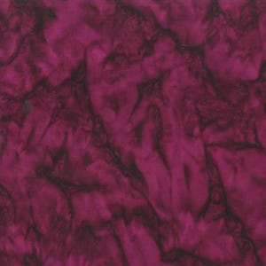BATIK FABRIC - Lava Solid in Aubergine from the Lava Salids Collection from Anthology Fabrics - 100% Cotton