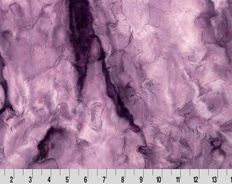 Luxe Cuddle® Galaxy in Elderberry MINKY Fabric From Shannon Fabrics