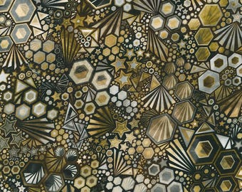 Phantasma in Espresso from the Phantasma Collection by Robert Kaufman - 100% Cotton