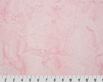 Blush Luxe Cuddle® Hide from Shannon Fabric's Minky Collection- 10mm Pile