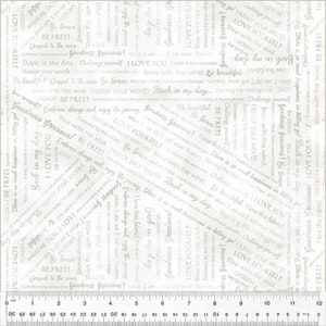 Goodness Gracious! Collaged Phrases in White Goodness Gracious! Collaged Phrases in White