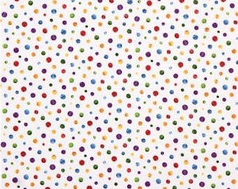 The Very Hungry Caterpillar Small Dots From Andover Fabrics by Eric Carle - 100% Cotton