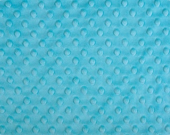 Türkis Grübchen von Shannon Fabrics