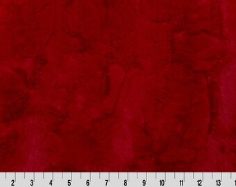 Cardinal Luxe Cuddle® Hide from Shannon Fabric's Minky Collection- 10mm Pile