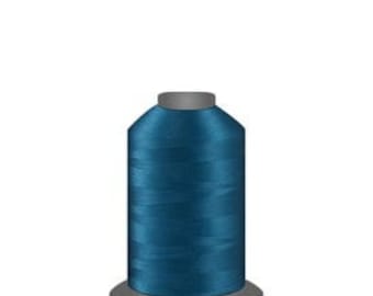 Ocean Blue Glide Trilobal polyester draad door Fil-Tec- 1.100yds 40 wt. - Voor naaien, quilten en borduurwerk