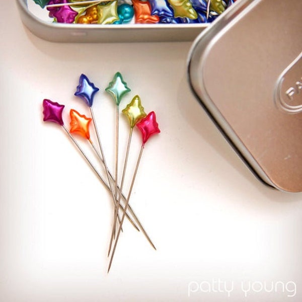 Decorative Straight Pins Etsy