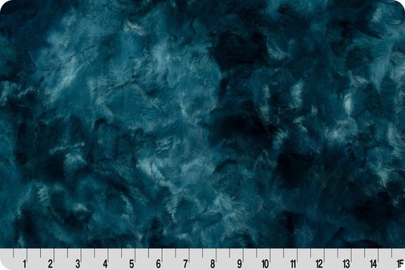 Luxe Cuddle® Galaxy Mallard MINKY From Shannon Fabrics 10mm Pile
