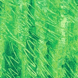 May include: Abstract green and lime green textured background with diagonal brushstrokes.