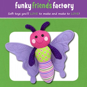 PAPER PATTERN - Belinda Butterfly from Funky Friends Factory