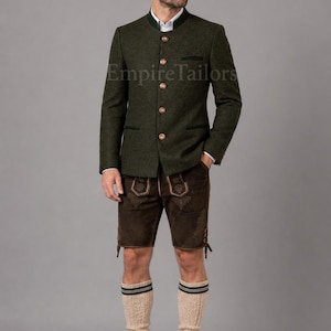 Wool Tyrolean Jacket Men - Etsy