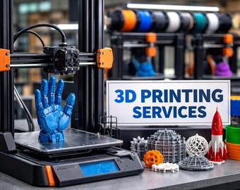 Servizio di stampa 3D FDM / Parti funzionali, sostituzione di parti rotte, reverse engineering nel Regno Unito