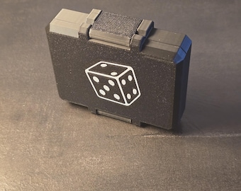 Custodia per dadi a castello stampata in 3D / Gioco da tavolo D&D RPG
