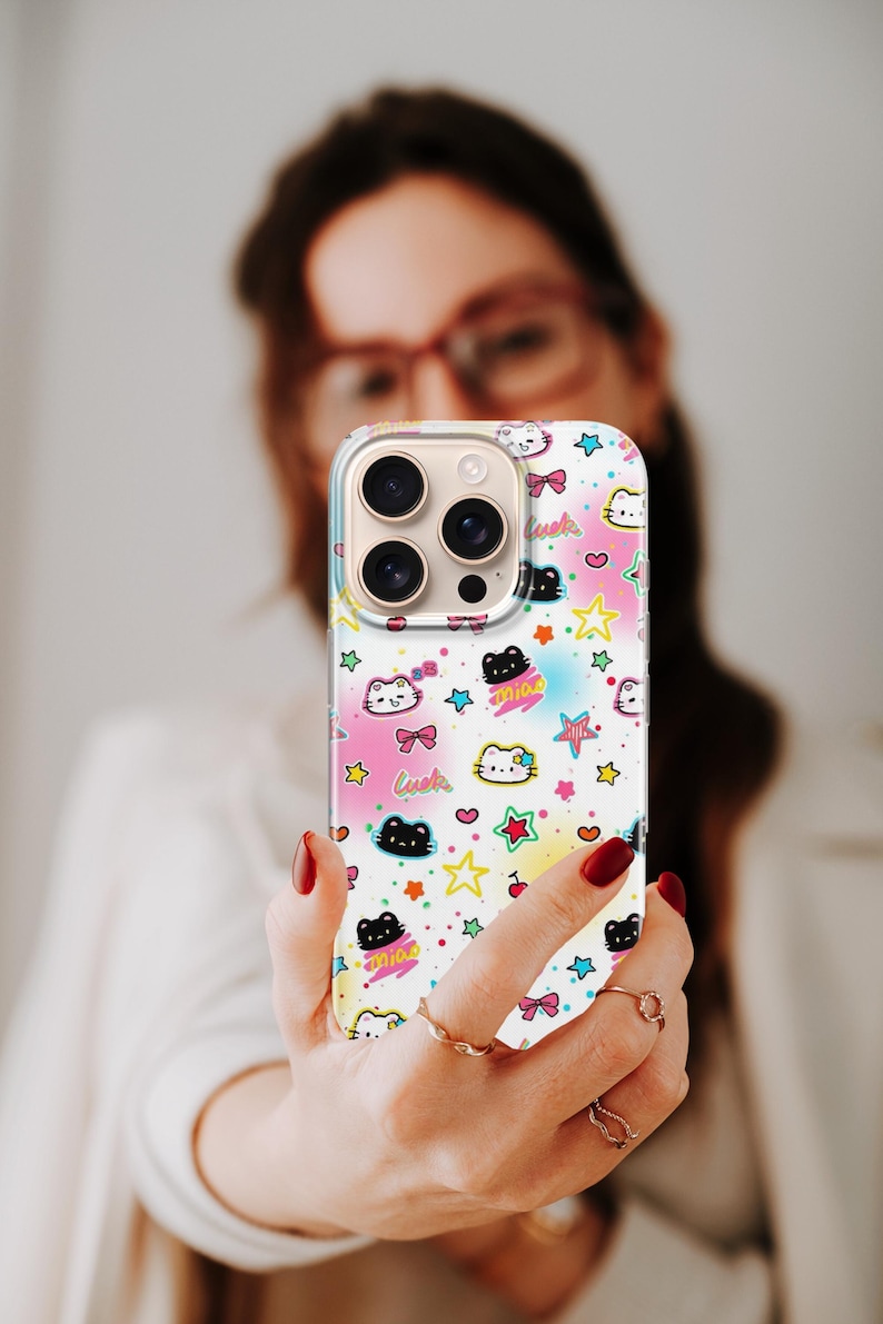 Hello Kitty Phone CasePink Sanrio Cover for iPhone 17 Pro Max, 16e, 15, 14, 13 & Samsung S26 Ultra, S25 FE, A57, A56, Pixel 10, 9A image 7